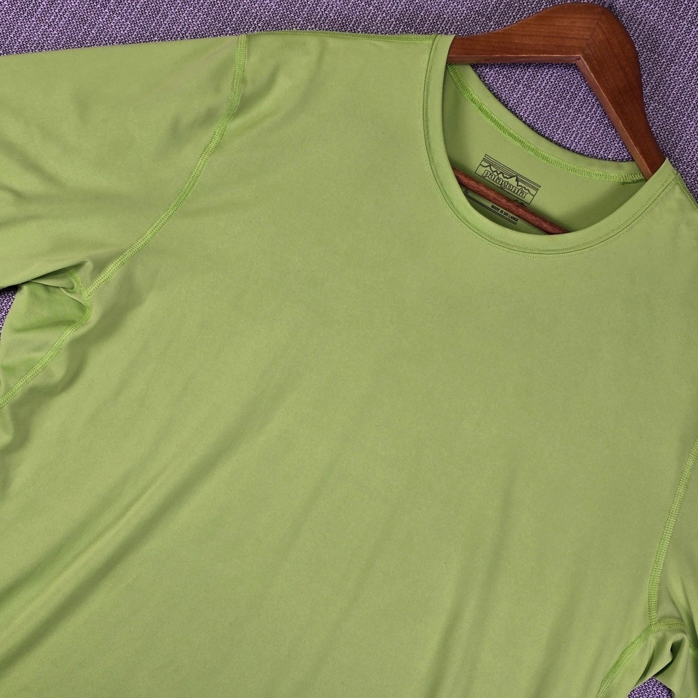 Patagonia Capilene Daily Baselayer Shirt Large Green Gorpcore Activewear